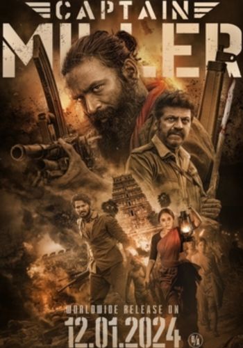 Captain Miller Tamil movie poster